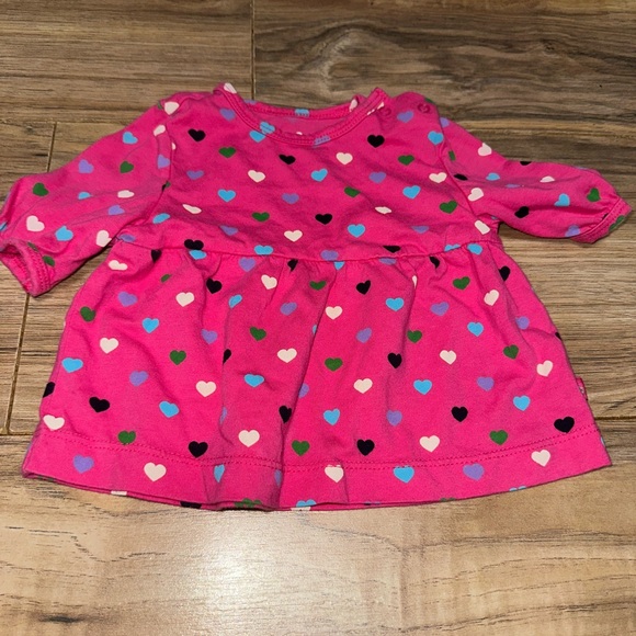 GAP Other - GAP Pink Heart Pattern Kids Blouse